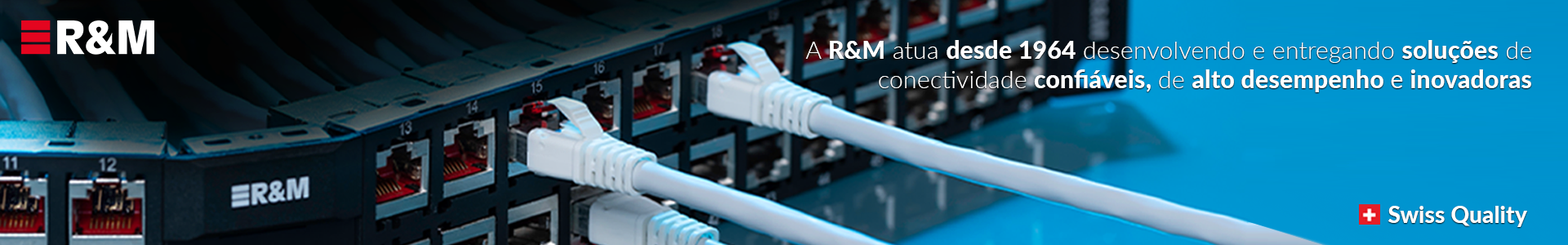 Conheça os produtos R&M disponíveis na GP Cabling